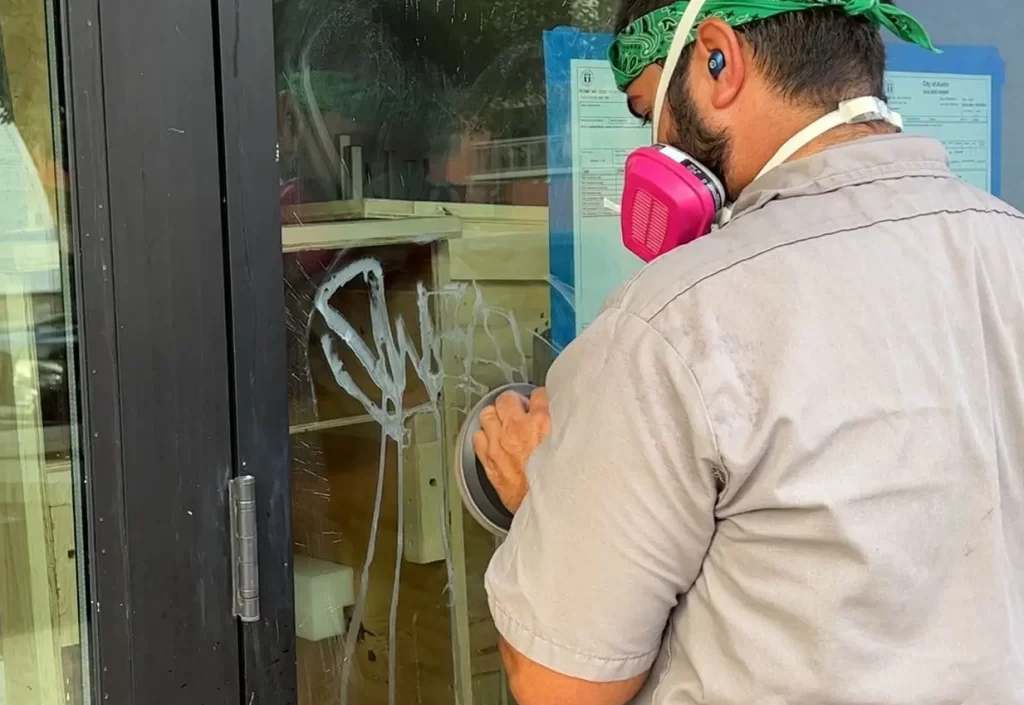 glass restoration service